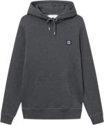 Les Deux Piece 2. 0 Hoodie Mand Charcoal Melange/olympian Blue-dark Na...