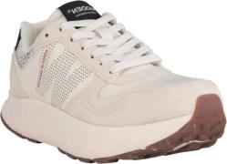 Woden Mathilde Runner Leather Kvinde Blanc De Blanc Sneakers Str 40 - ...