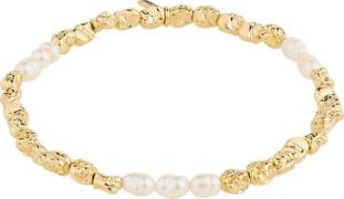 Pilgrim Tide Bracelet Goldplated one size - Kædearmbånd Med Vedhæng Ly...