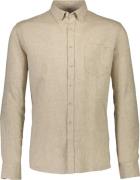 Lindbergh Cotton/linen Shirt L/S Mand Sand Langærmede Skjorter Str L -...