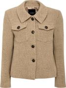 Sand Jandi Jacket Kvinde Sand Blazere Str 42 - hos Magasin