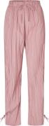 Stine Goya 2342 Pleated Poly, Loose Pants w/ Tie Kvinde Pink Nectar Bu...