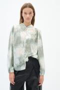 InWear Cielleiw Shirt Kvinde Green Illuminating Florals Skjorter Str 3...