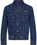 Wrangler Classic_Jacket Stonewash Mand Medium Denim Overgangsjakker St...