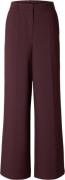 Selected Femme Slfritapaxa HW Extra Wide Pant MEL Kvinde Plum Perfect/...