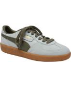 Puma Palermo Mand Peaceful Blue-loden Green Sneakers Str 47 / 12 - Læd...