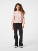 Neo Noir Petrine Embroidery Blouse Kvinde Rose Langærmede Bluser Str 4...