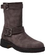 Billi Bi Trotter Støvle T6954 Kvinde Dark Grey Suede 553 Cowboy & Bike...