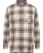 Levi's Classic Worker Workwear Siri P Mand Hvid Overshirts Relaxed Fit...