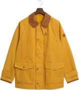 Gant Spring Decker Jacket Mand Golden Yellow Overgangsjakker Str S - h...