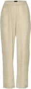 Sand Pluga Linen Pants Kvinde Hvid Bukser Str L - hos Magasin