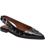 Billi Bi Sling Back A8308 Kvinde Black Naplack 260 Ballerinaer Str 40 ...