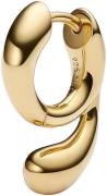 Maria Black Mermaid Splash Huggie Gold One Size - Creoler hos Magasin