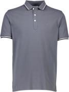 Lindbergh Polo Shirt w. Contrast Piping Mand Blå Kortærmede Poloer Str...