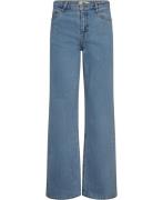 Magasin Cleo M124 High Kvinde Light Blue Denim Jeans Str L Bomuld