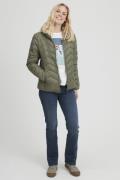 Fransa Frbapadding 1 Outerwear Kvinde Dusty Olive Overgangsjakker Tigh...