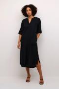 Kaffe Kamilia Kaftan Dress Kvinde Black Deep Maxi Kjoler Str 40 - hos ...