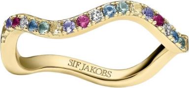 Sif Jakobs Jewellery Ellera Waves Ring 56 - Ringe hos Magasin