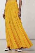 Patrizia Pepe Gonna/skirt Kvinde Juicy Orange Maxi Nederdele Loose Fit...