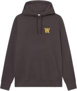 Wood Wood Wwash AA Mand Licorice Sweatshirts Str L - hos Magasin