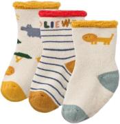 Liewood Eloy Baby Socks 3pack Safari / San Str 17/18 - Safari / Sandy ...