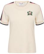 Lacoste Teeshirt Kvinde Lapland Kortærmede T-shirts Str 40 - hos Magas...